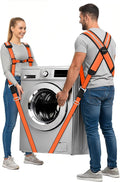 Ytonet Correas de Mudanza para 2 Personas | Sistema de Levantamiento con Espalda Acolchada en X | para Electrodomesticos y Muebles Hasta 800lbs, Colchones y Refrigeradores