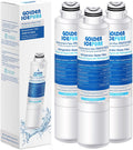 Filtro de agua de repuesto para refrigerador GOLDEN ICEPURE RWF0700A para Samsung DA29-00020B, HAF-CIN/EXP, RF263BEAESR, RF28HMEDBSR, RF28HFEDTSR, RF28HFEDBSR (paquete de 3) 