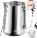 Jarra para Espumar Leche HOOMIL 20oz – Acero Inoxidable para Barista y Latte Art