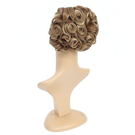 Extensión de Moño Rizado SWACC – Cabello Sintético de Alta Calidad