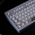 Keycaps Transparentes Sumgsn 114 Teclas | Perfil Cherry, PC Blanco Translucido | Compatibles con Switches Cherry MX | Teclados Mecanicos 60% 65% 75% 95%