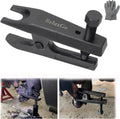 Universal Ball Joint Separator Tool Adjusts from 1-1/2"to 1-7/8", Remover Tool Compatible with Separating Arms, Tie Rods, and Ball Joints on Cars, Trucks, ATVs