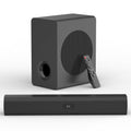 Barra de Sonido Fansbe 2.1ch con Subwoofer | Sonido Envolvente para TV, PC y Juegos | Para Música, Películas y Noticias