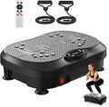 Plataforma vibratoria NISILIN para drenaje linfático con 200 niveles, equipo de entrenamiento de cuerpo completo, plataforma vibratoria para gimnasio, ideal para perder peso y quemar grasa (negro).