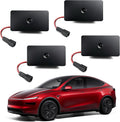 2026 Upgraded Accessories Compatible with Model Y Juniper Model 3 Highland X S, Ultra-Bright HD Car Door Lights Logo Projector, OEM Style Puddle Lights No Fade 3D Laser Car Welcome Ghost Light(4 Pack)