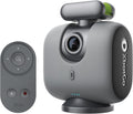 Cámara de acción deportiva automática XbotGo Chameleon AI - Cámara de fútbol 4K a 60 FPS y cámara de seguimiento de baloncesto para deportes de equipo, transmisión en vivo, sin suscripción, compatible con iOS y Android (Grafito Lava)