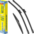 GSPSCN Set de 3 Plumillas para Fiat 500L 2014-2020 y 500X 2017-2023 | Limpiaparabrisas Originales 26+14+11 pulgadas