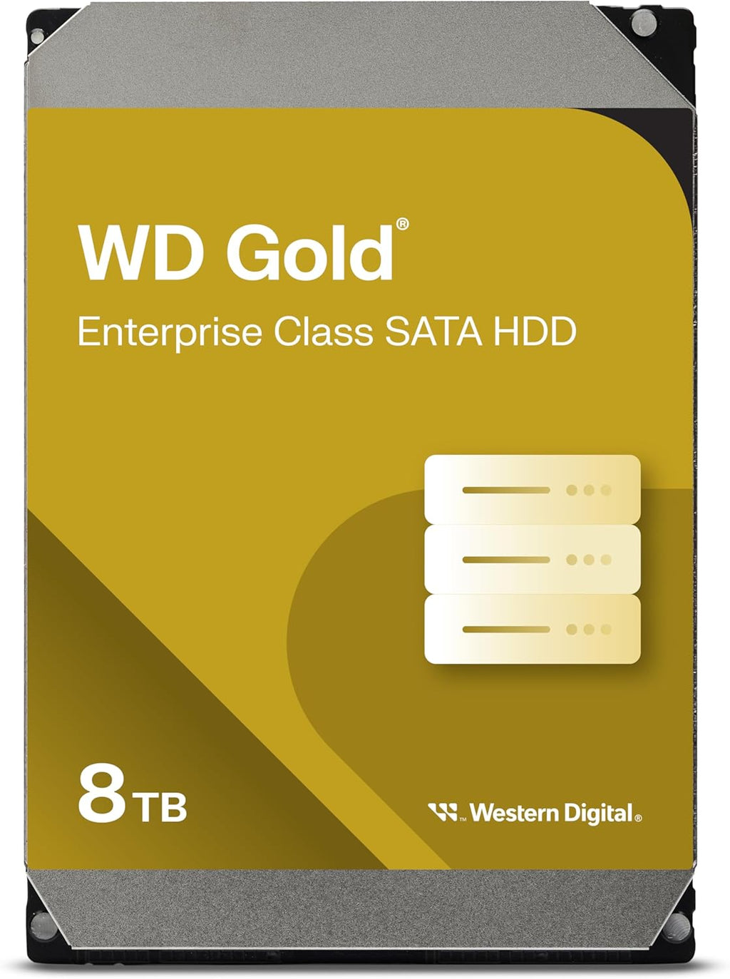 Western Digital 8TB WD Gold Enterprise Class Internal Hard Drive - 7200 RPM Class, SATA 6 Gb/s, 256 MB Cache, 3.5"