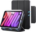 Funda ESR Rebound para iPad Mini A17 Pro (2024) y 6ta Generación (2021) – Soporte Trifold, Cierre Magnético, Auto Wake/Sleep | Color Negro