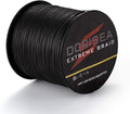 Trenza Extrema 100% PE Negro Línea de Pesca Trenzada 109 Yardas-2187 Yardas 6-550 Libras Test Hilo de Pesca Sedal de Pesca Increíble Superlínea Cero Estiramiento