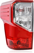 Left Tail lights W/Clear Lens Assembly Compatible with 2016-2023 Nissan Titan OE Style Rear Light Taillights Replacement for NI2800213