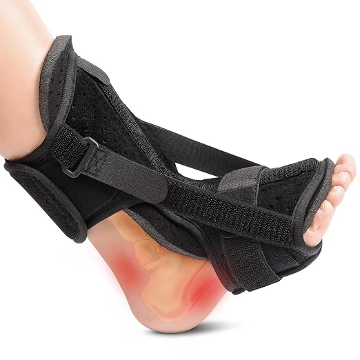 ⚠️ Foto de Referencia – Ver Fotos Reales | Férula Nocturna para Fascitis Plantar Zyhevri – Alivio Tendón Aquiles, Espolones y Pie Plano | Unisex