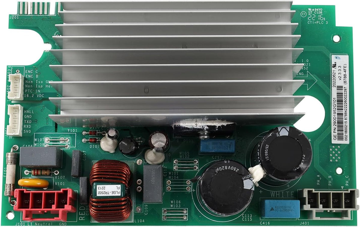 Tarjeta de Control Inversor WH22X35837 Compatible con GE Reemplazable WH22X38837 WH22X29531 WH22X32059 WH22X32957 WH22X34657 - Energéticamente Eficiente y Durable
