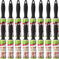 Hushee 16 mini rodillos quitapelusas para viajes, removedores de pelusa pequeños a granel para pelo de mascotas y ropa, removedores de tamaño pequeño, herramienta portátil adhesiva para limpiar muebles, asiento de coche para perros
