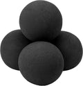 SOLO INCLUYEN 4 BOLAS-Skyflame Bolas reutilizables para hogueras redondas negras de 6 pulgadas