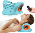 Masajeador de Cuello Smedz 3 en 1 | Portatil con Calor y Estiramiento Comodo | Intensidad Ajustable | para Relajar Cuello y Hombros en Casa u Oficina
