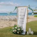 Soporte ajustable para letreros, soporte de caballete resistente, soporte para carteles de boda para bodas, cumpleaños, eventos de baby shower