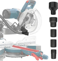 Miter Saw Dust Collector Attachment, Improved Dust Collector Port, 5-in-1 Adapter Dust Collector Port fit for Bosch 12" Glide GCM12SD Miter Saw Dust Collector