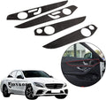 Cubierta Panel Moldura Puerta Fibra Carbono YIWANG – Mercedes Benz GLC / Clase C W205 / X253 2014-2020, Sin Calefacción de Asientos