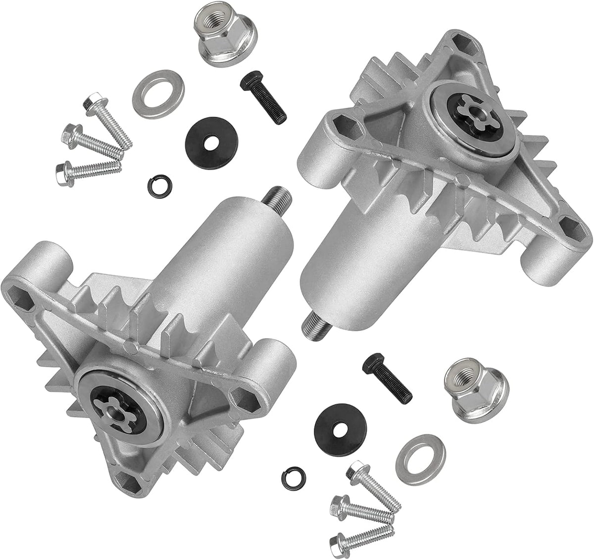 Husillos Fourtry compatibles con cortacésped Craftsman de 42 pulgadas - 130794 Husillo compatible con cortacésped autopropulsado Sears Craftsman LT1000 LT2000 LTX1000 con plataforma de corte de 36", 38" y 42", reemplaza 137641, paquete de 2