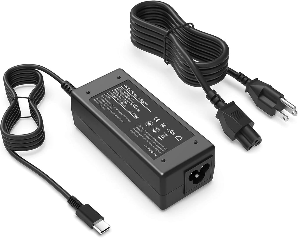 Cargador Universal USB-C 65W para Laptop — Compatible con HP, Lenovo, Dell, Acer, Asus, Samsung