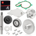 Water Pump Seal Billet Aluminum Gear Impeller Cover and Bearing Kit 1987-2006 For YAMAHA Banshee 350