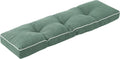 Cojín de banco, 36 x 14 pulgadas, cojines para muebles de patio con lazos duraderos