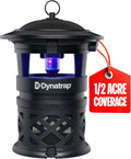 Trampa para Mosquitos e Insectos Voladores Dynatrap DT1130SR | Cubre 1/2 Acre | Para Exterior | Elimina Mosquitos, Moscas, Avispas y Jejenes | Alternativa al Bug Zapper