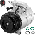 INCOMPLETO – Compresor de Aire Acondicionado con Embrague 197358 – Compatible con Ford Explorer, Flex, Police Interceptor y Lincoln MKT/MKS/MKZ 2013-2018