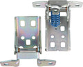 Bisagra de puerta superior e inferior para puerta delantera derecha del lado del pasajero compatible con Dodge Ram 1500 2500 3500 4500 5500 Dakota 2002-2011. Reemplaza las piezas de la puerta del camión 55275630AB 55275634AA. 