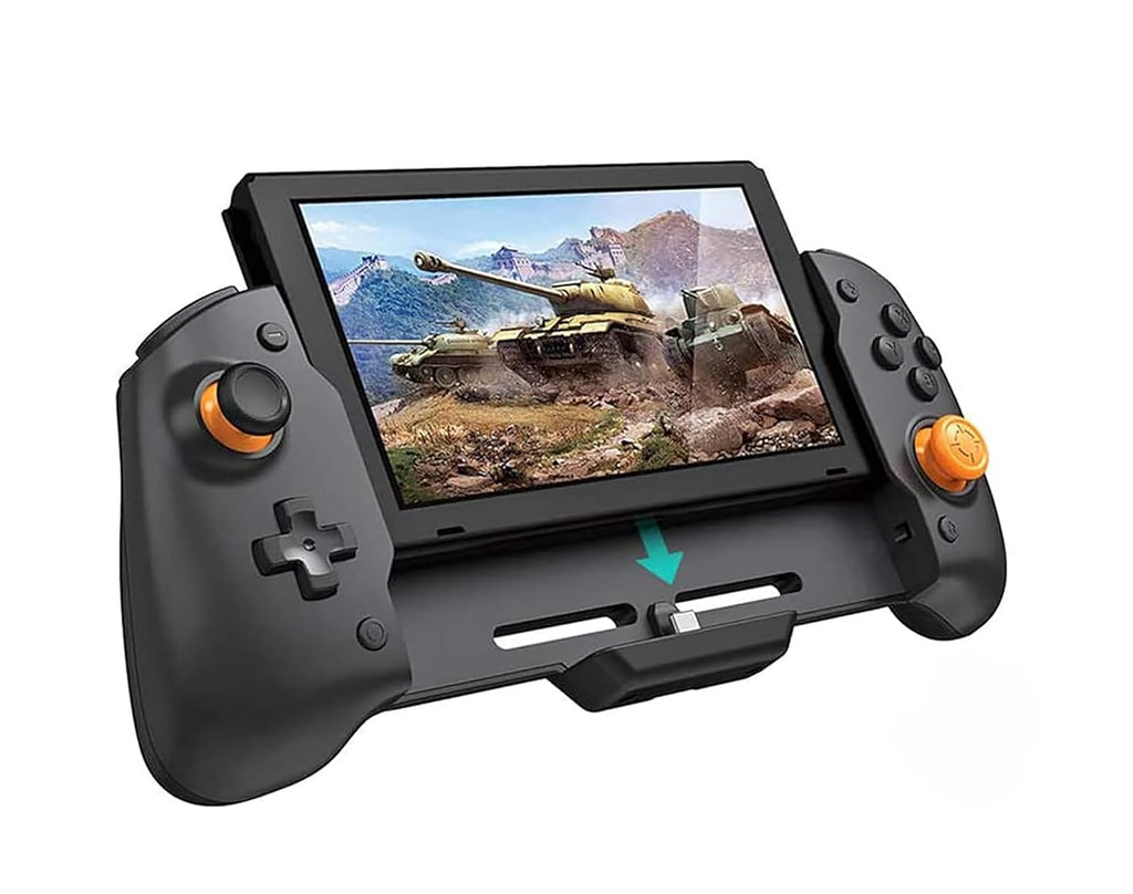 ARTICULO VIENE COMO SE MUESTRA EN LA SEGUNDA IMAGEN ) Control Inalámbrico DOBE TNS-19252 para Nintendo Switch | Plug and Play con Giroscopio de Seis Ejes y Vibración de Doble Motor