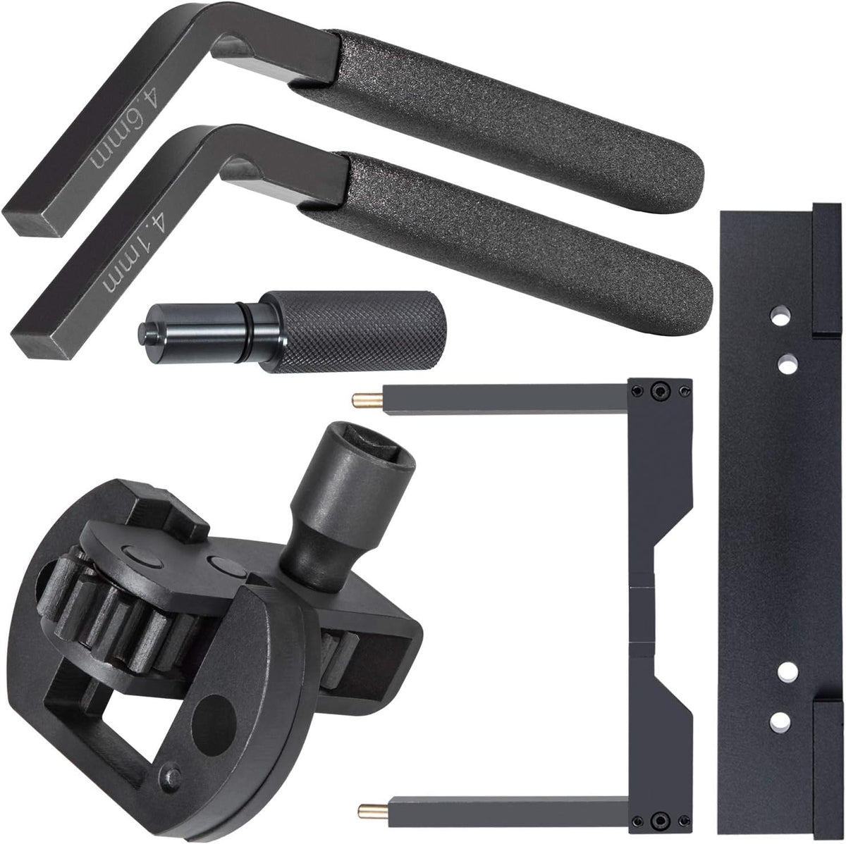 USADO-Kit Herramientas Sincronización Árbol de Levas Detroit Diesel DD15 DD16 – Pasador PMS + Ajuste Freno 4.6mm/4.1mm + Bloqueo W470589104000 / J-46392