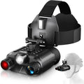 USADO Gafas de Visión Nocturna Dsoon | Binoculares Recargables de Cabeza con Infrarrojo | Manos Libres | Linterna Táctica | Alcance 400m | Zoom Digital 8X