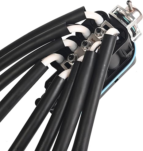 nyector Spider FJ504 - Conjunto de inyector de combustible compatible con Cadillac Escalade C1500 C2500 C3500 K1500 K2500 K3500 Express GMC Savana 5.0L 5.7L V8 Reemplazar # 19210687 93441235