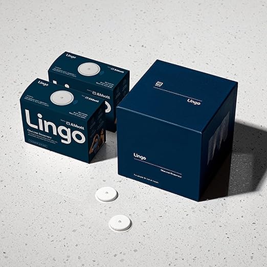 Monitor Continuo de Glucosa Lingo CGM – Biosensor Abbott 14 Días | iOS y Android
