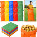 LOVYNO 15 Bolsas de Sacos para Carreras de Papas, Tamaño Grande, Bolsas de Juego para Carnaval, Pascua, Navidad, Escuela, Juegos Deportivos al Aire Libre, Fiestas de Cumpleaños, Reuniones Familiares al Aire Libre, Barbacoas