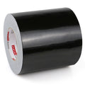 Cinta adhesiva JIALAI HOME de 6 pulgadas, resistente, de 6 pulgadas de largo x 55 yardas (164 pies) de ancho, color negro, impermeable y resistente a los rayos UV para manualidades, mejoras del hogar, reparaciones y proyectos.