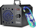 PowerScale Ozone Generator 90,000mg/h O3 Intelligent Control Ozone Odor Eliminator Commercial Ozone Machine Odor Removal, For Home, Car, Pet Room - High Capacity Ionizer Ozone Air Purifier, Black