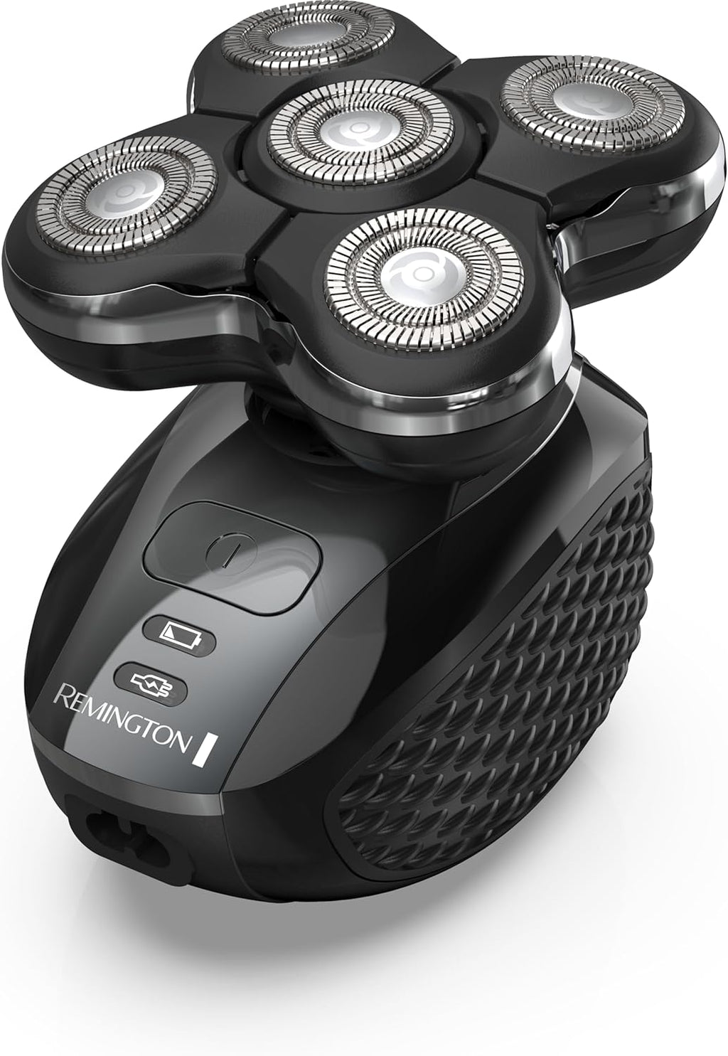 USADO-Afeitadora Rotativa Remington XR7000 Balder Pro | Recargable e Impermeable | Eléctrica para Hombre | Inalámbrica de Litio | 5 Cabezales Flexibles y Recortadora Emergente