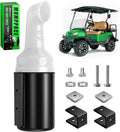 USADO-MUMPPRCE Botella de Arena para Carrito de Golf con Soporte | Sin Perforacion, Universal para Club Car, EZGO y Yamaha | Rellenador de Divots de Gran Capacidad, Facil de Instalar 1 Pieza