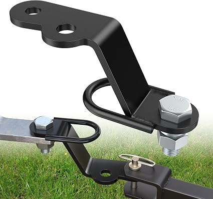 Eapele Enganche de tres vías para ATV/UTV, accesorios de enganche universal de alta resistencia, carga máxima de 3000 libras