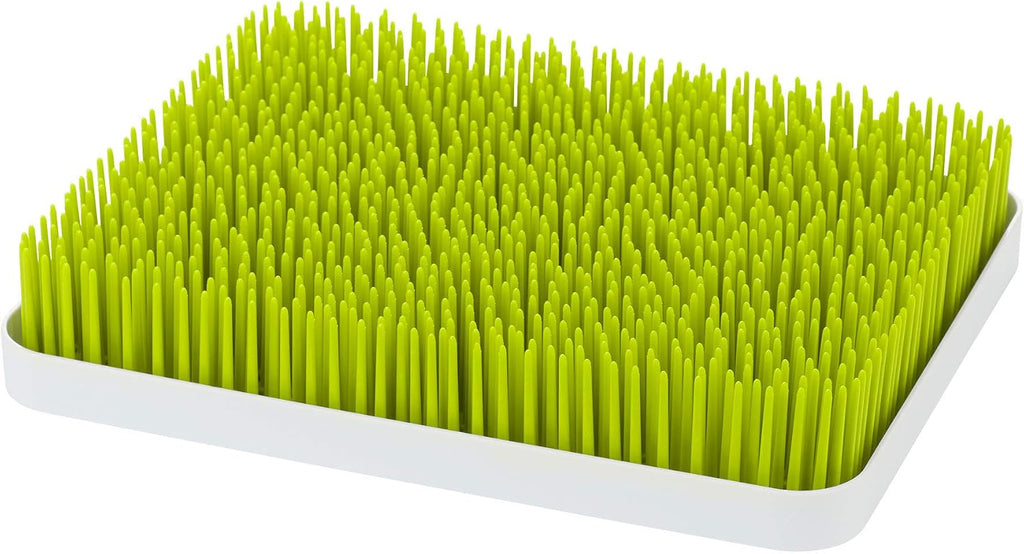 Escurridor de Biberones Boon Lawn | Bandeja Antimicrobiana | Verde Primavera | Encimera | Organizador Biberones | 13.5x11x2.5" | 1 Unidad
