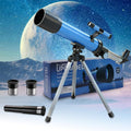 Telescopio para niños, telescopio de 50 mm con aumento de 100x para principiantes, incluye trípode.