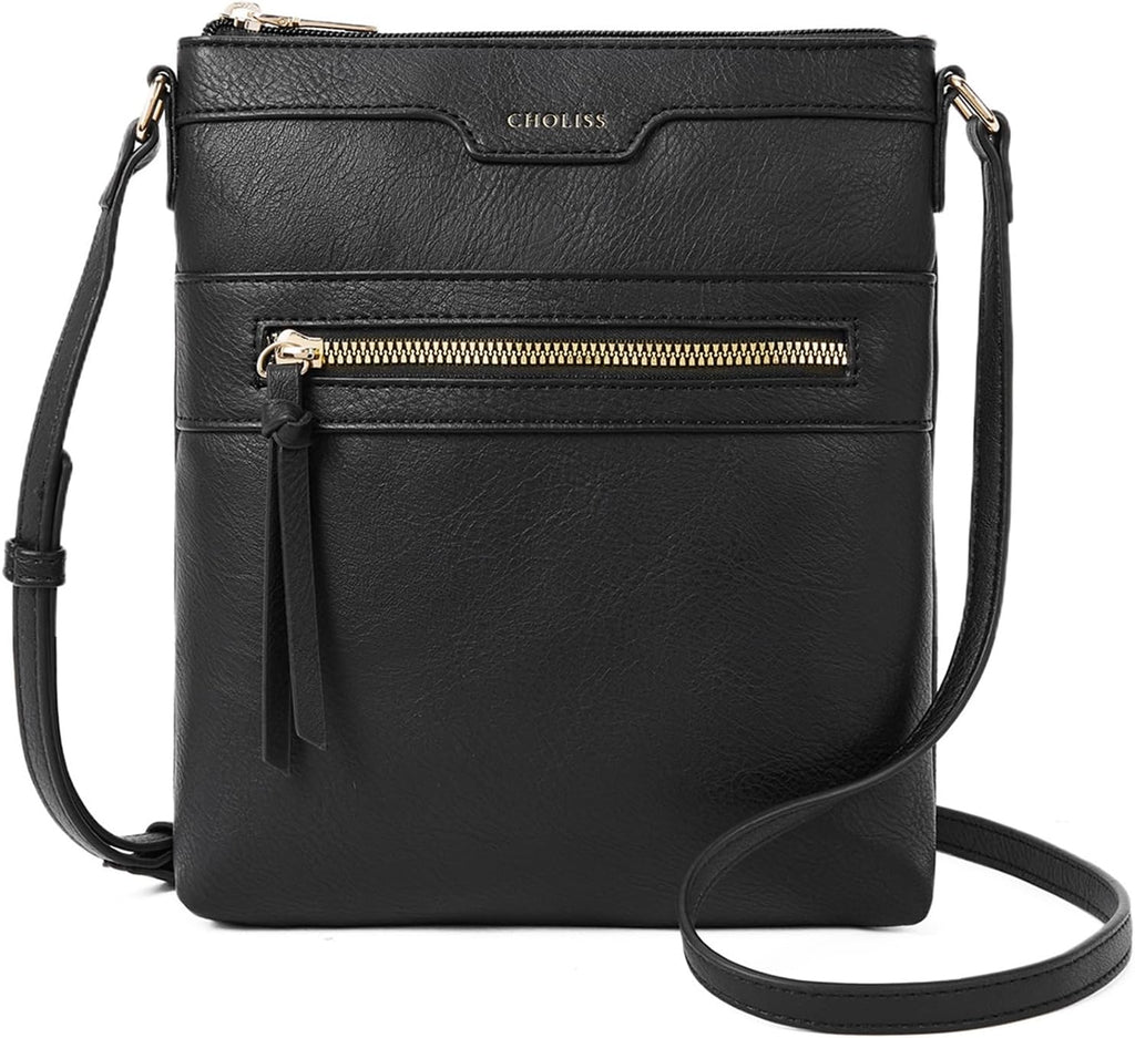 Bolsos cruzados CHOLISS para mujer, carteras para mujer, bolsos de mano de piel vegana, bolso de viaje tipo bandolera. 