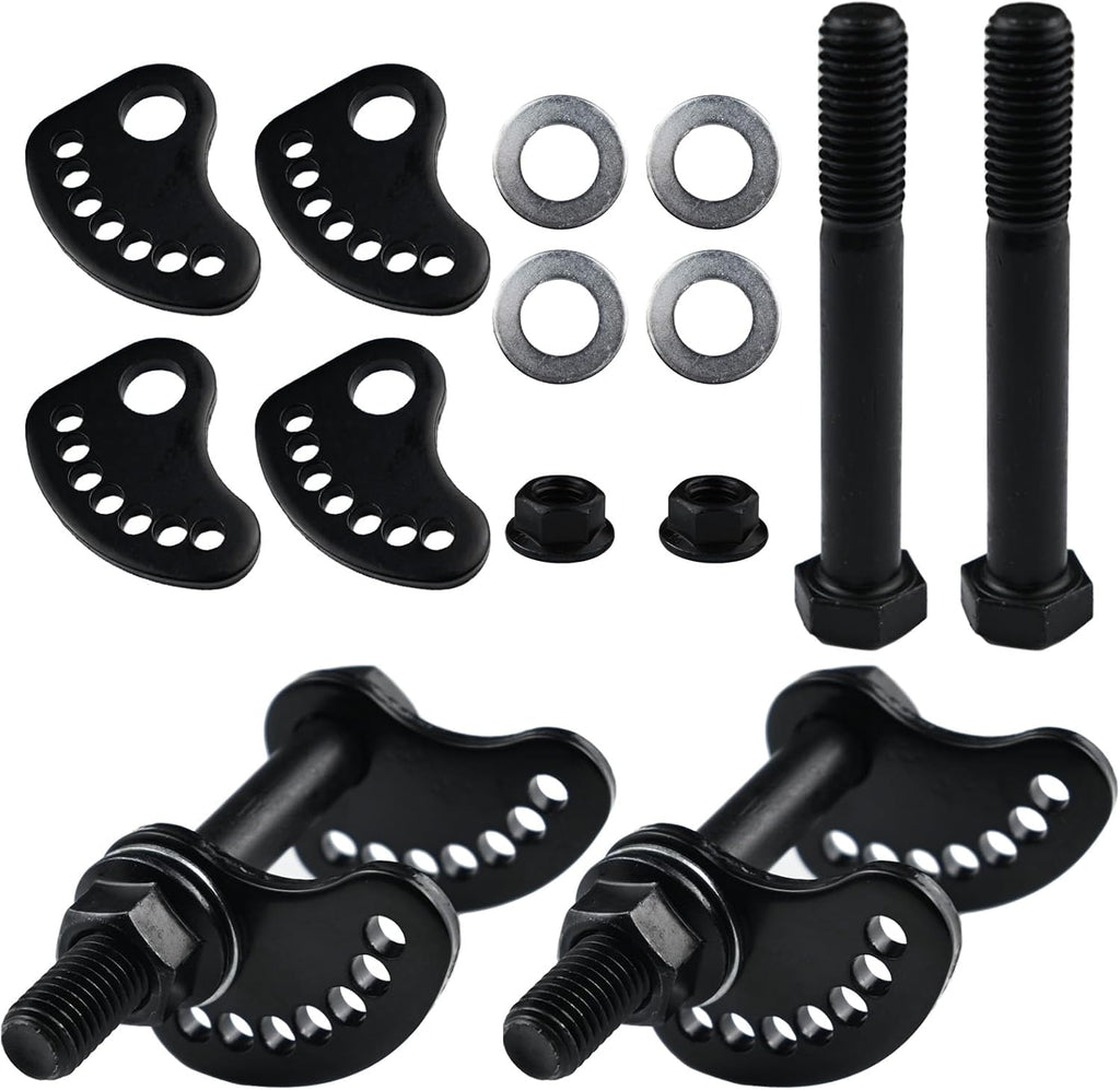 ARTICULO VIENE COMO SE MUESTRA EN LA IMAGEN ) Kit de Pernos de Camber MEMOEO Compatible con Chevy GMC Cadillac 1999-2019 | Silverado Sierra 1500 2500 3500, Escalade, Tahoe, Yukon | Alineacion Brazo Superior |