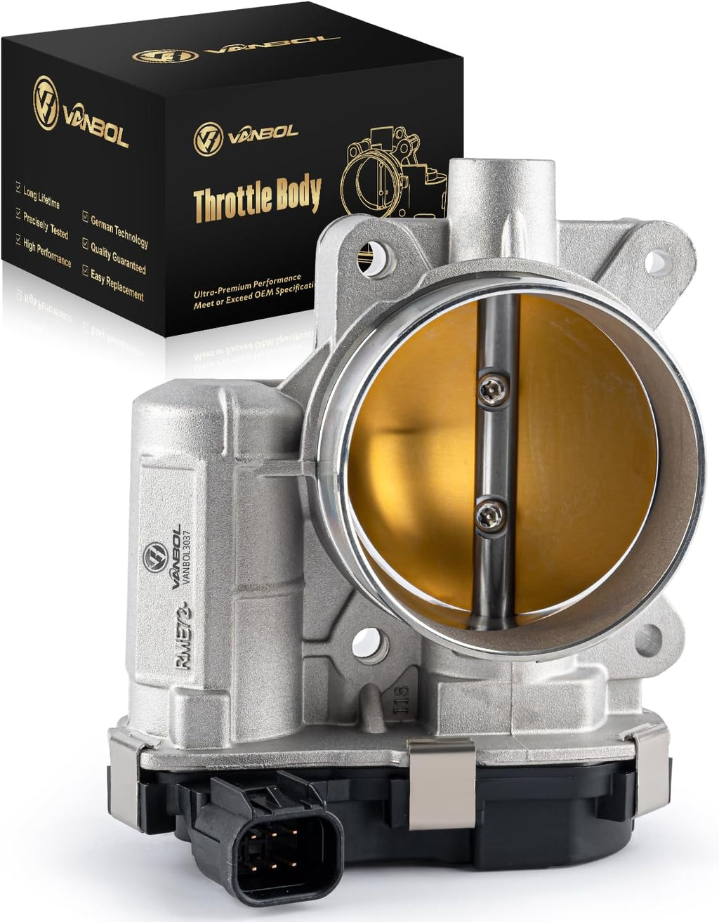 Electronic Throttle Body Fit for 2006-2011 Chevy Impala Malibu Monte Carlo Equinox Uplander Buick Lucerne Terraza Pontiac G6 Montana Torrent Saturn Aura Vue V6 3.4L 3.5L 3.9L 12577029 12609500