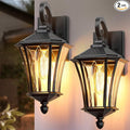 YSN - Luces de pared para exteriores de 16 pulgadas