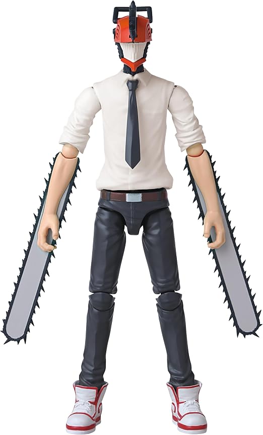 HÉROES DEL ANIME - El Hombre de la Motosierra - Figura de acción del Hombre de la Motosierra
