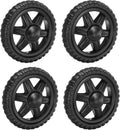 Carrito de compras Ruedas de repuesto 5" 4Pcs Rubber Bag Trolley