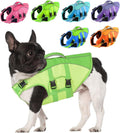 PETDSH Chaleco Salvavidas para Perro Pequeno | Alta Flotacion para Nadar y Navegar | Reflectante con Asa de Rescate y Flotabilidad Superior | Ajustable y Seguro